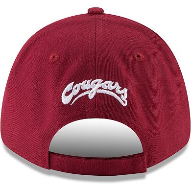 Men's New Era Crimson Washington State Cougars The League 9FORTY Adjustable Hat