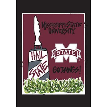 Mississippi State Bulldogs 28" x 40" Double-Sided House Flag