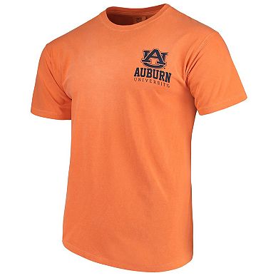 Men's Orange Auburn Tigers Comfort Colors Campus Icon T-Shirt