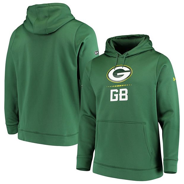 Men's Green Bay Packers Nike Green Lightweight Performance Hooded