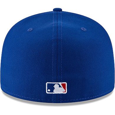 Men's New Era Royal Chicago Cubs 2016 World Series Wool 59FIFTY Fitted Hat