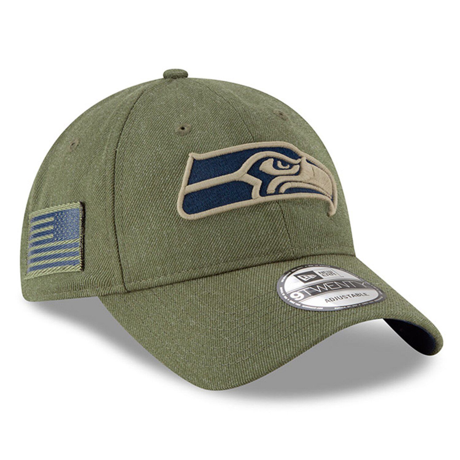 salute to service seahawks hat