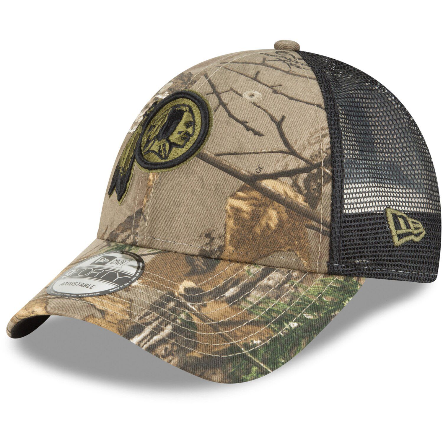 redskins camo hat