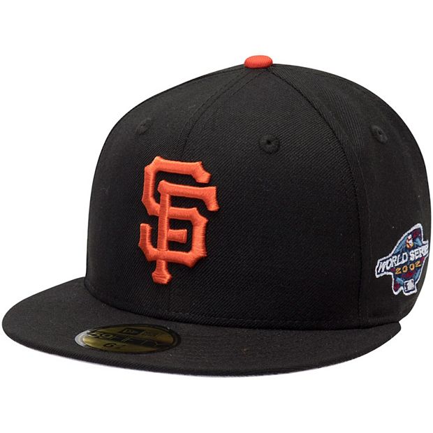 San Francisco Giants Fitted New Era 59FIFTY Wool Black Cap Hat