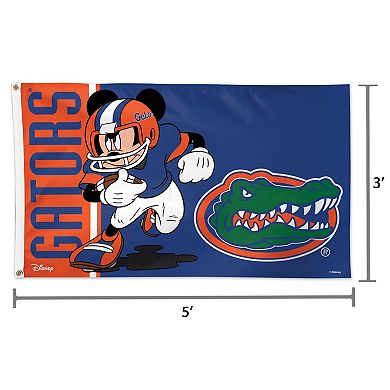 WinCraft Florida Gators Single-Sided 3' x 5' Deluxe Disney Flag