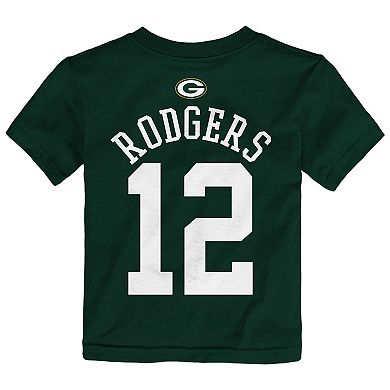 : Preschool Aaron Rodgers Green Green Bay Packers