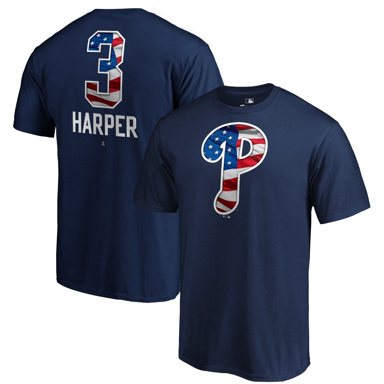 bryce harper navy blue jersey