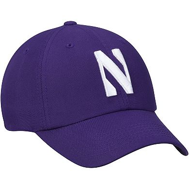 Men's Top of the World Purple Northwestern Wildcats Primary Logo Staple Adjustable Hat