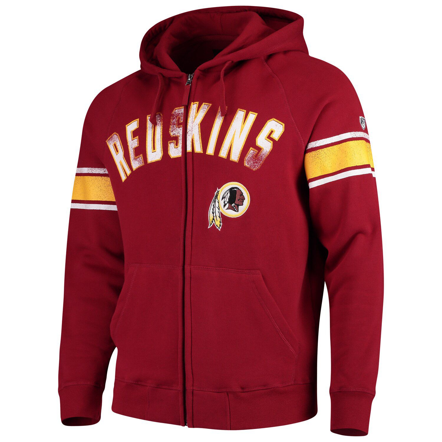 washington redskins full zip hoodie