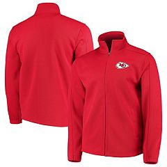 Men's Red Kansas City Chiefs Houston Fleece Full-Zip Vest