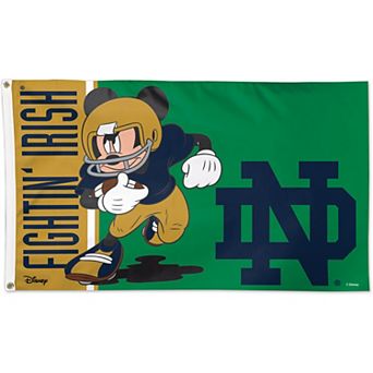 WinCraft Notre Dame Fighting Irish Single-Sided 3' x 5' Deluxe Disney Flag