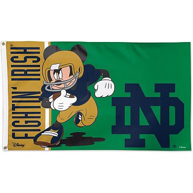 WinCraft Notre Dame Fighting Irish Single-Sided 3' x 5' Deluxe Disney Flag