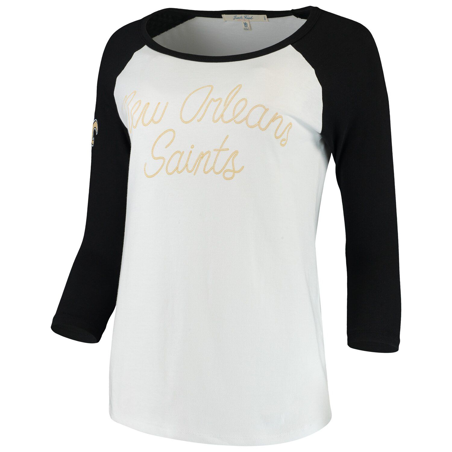 retro new orleans saints t shirt