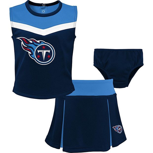 Tennessee Titans Infant Born to Be 3-Pack Bodysuit Set - Navy/Light  Blue/Gray