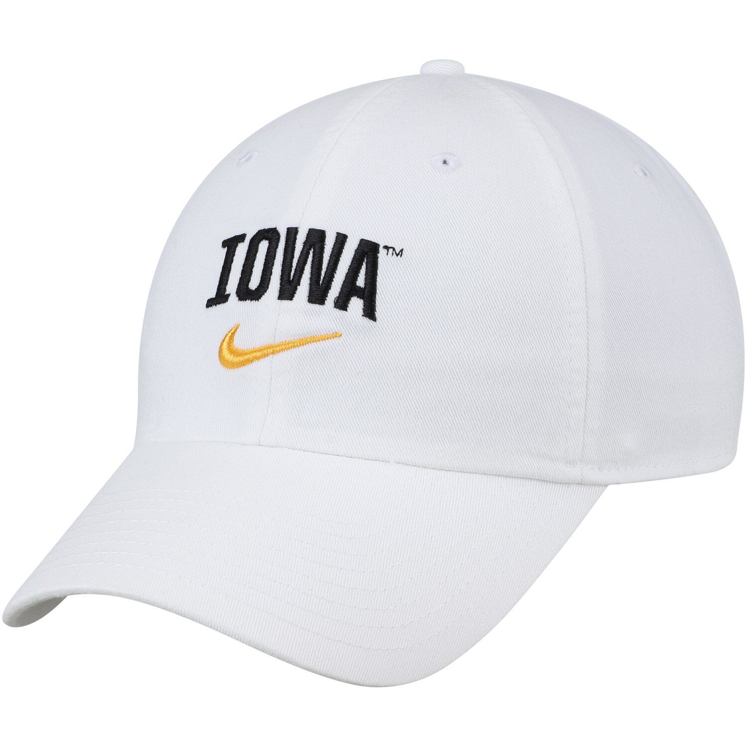 white iowa hawkeye hat