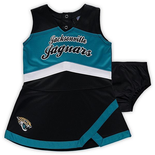 NFL Team Apparel Toddler Jacksonville Jaguars Cheer Dress