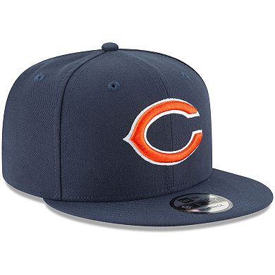 Men's New Era Navy Chicago Bears Basic 9FIFTY Adjustable Snapback Hat
