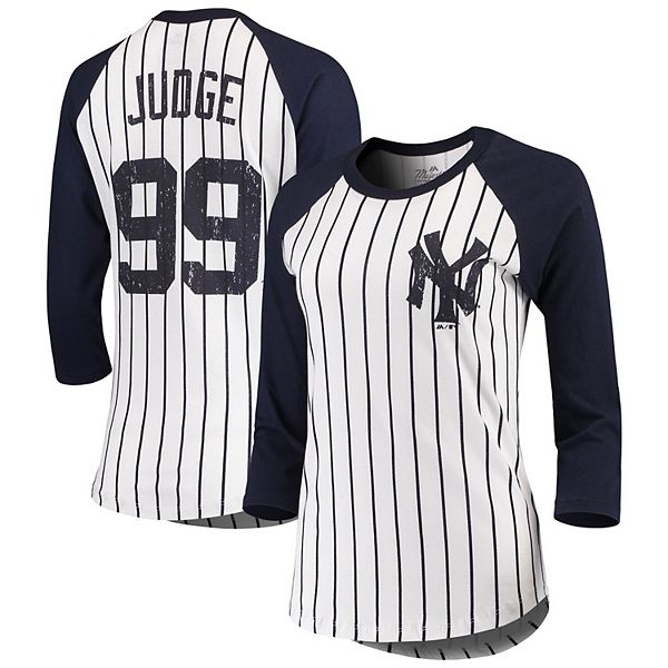 Aaron Judge New York Yankees Fanatics Authentic Autographed Game-Used #99  White Pinstripe Jersey vs. Toronto Blue Jays on September 9, 2021 with GU  9-9-21 vs. TOR Inscription