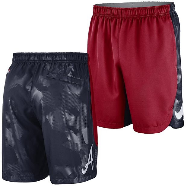 Men's Nike Red Atlanta Braves Authentic Collection Team Logo Performance  Shorts