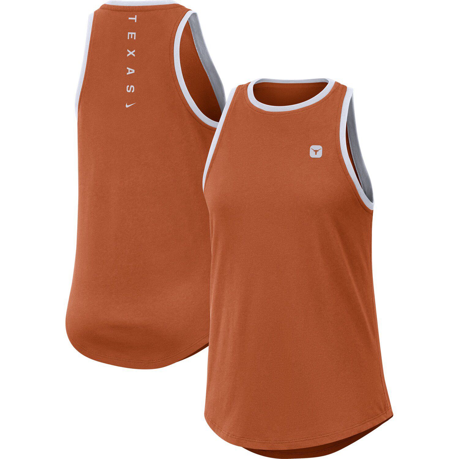 nike tank top orange