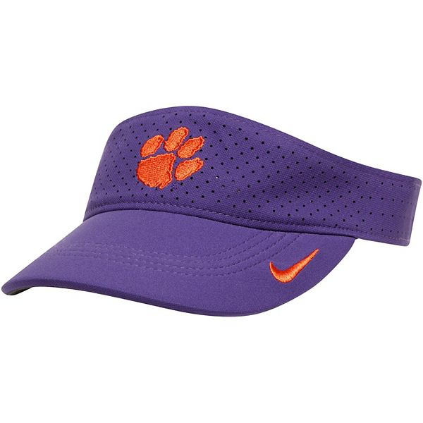 Clemson Nike Sideline Aerobill Visor