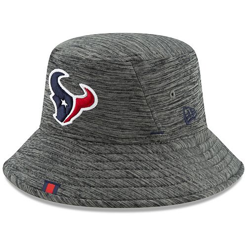 Men's New Era Graphite Houston Texans 2019 NFL Training Camp Bucket Hat