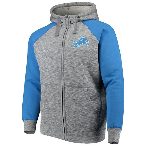 Detroit Lions Hoodies Men Casual Jacket Full Zip Sweatshirts Sports Hooded  Coat