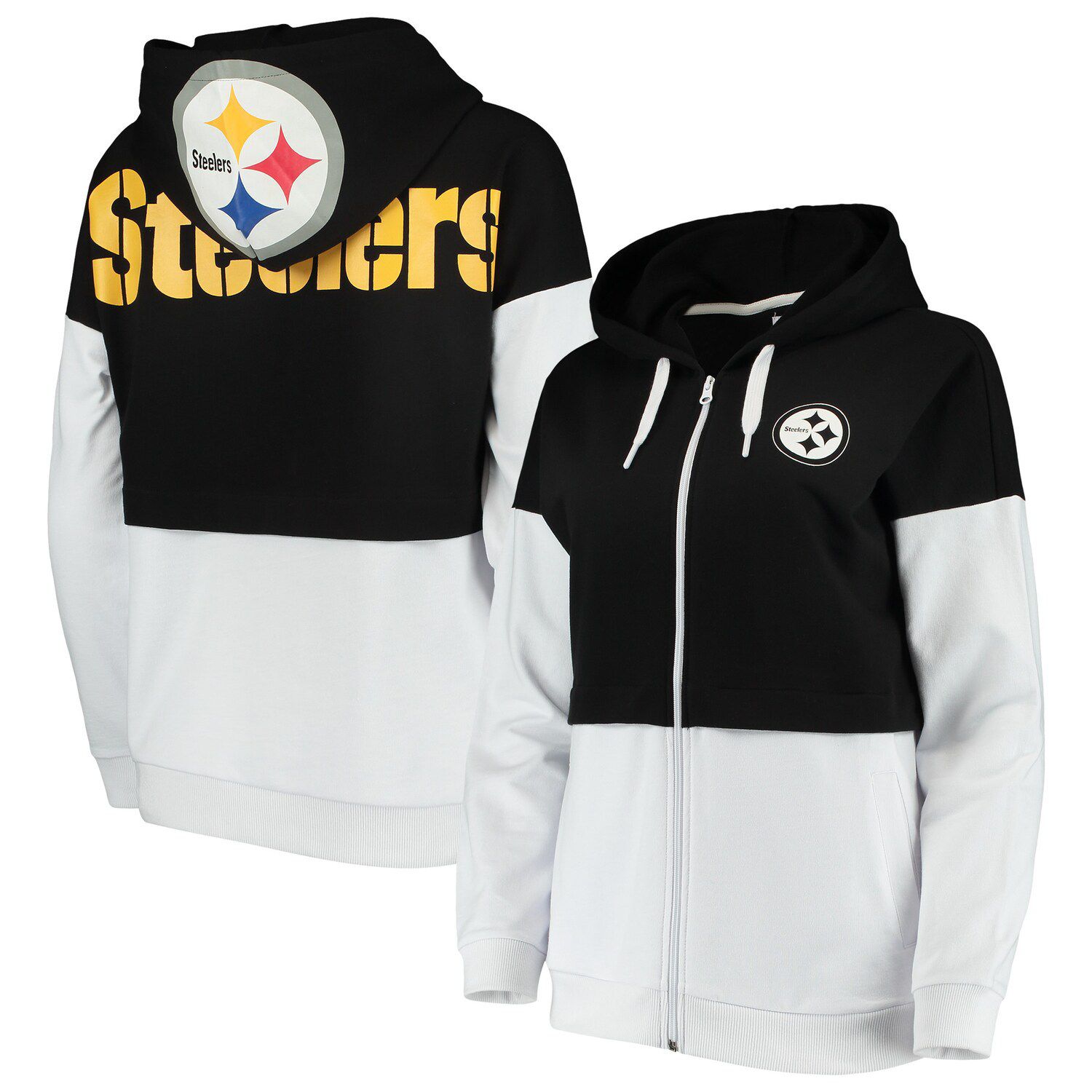 white steelers hoodie