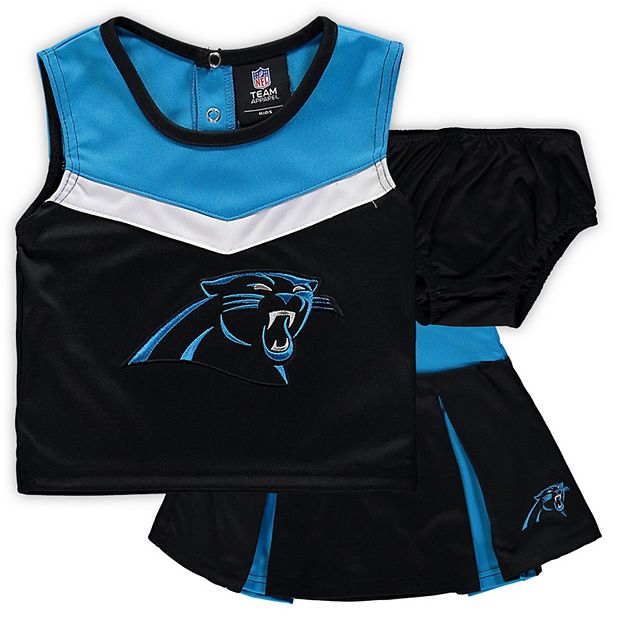 Carolina Panthers Girls Youth 2-Piece Cheerleader Set - Blue