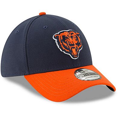 Men's New Era Navy/Orange Chicago Bears Team Classic Two-Tone 39THIRTY Flex Hat