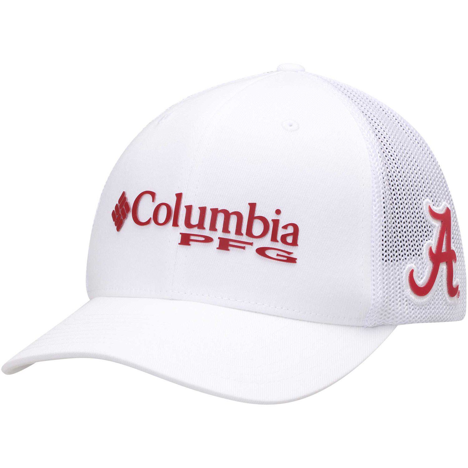 Columbia Men's Columbia Cardinal Arkansas Razorbacks PFG Tonal Fish Flag  Flex Hat