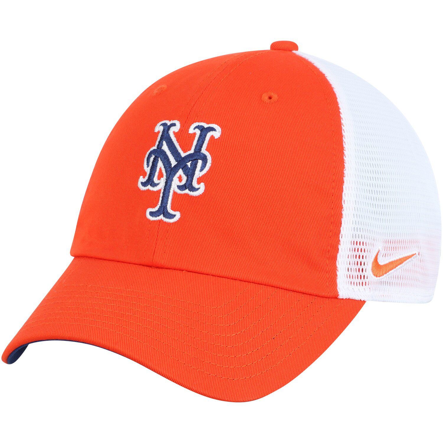 orange mets hat