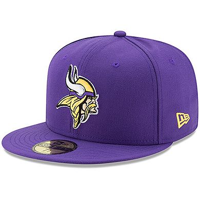 Men's New Era Purple Minnesota Vikings Omaha 59FIFTY Fitted Hat