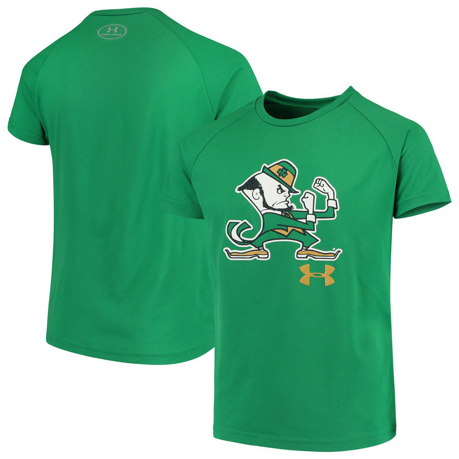 green under armour shirt youth