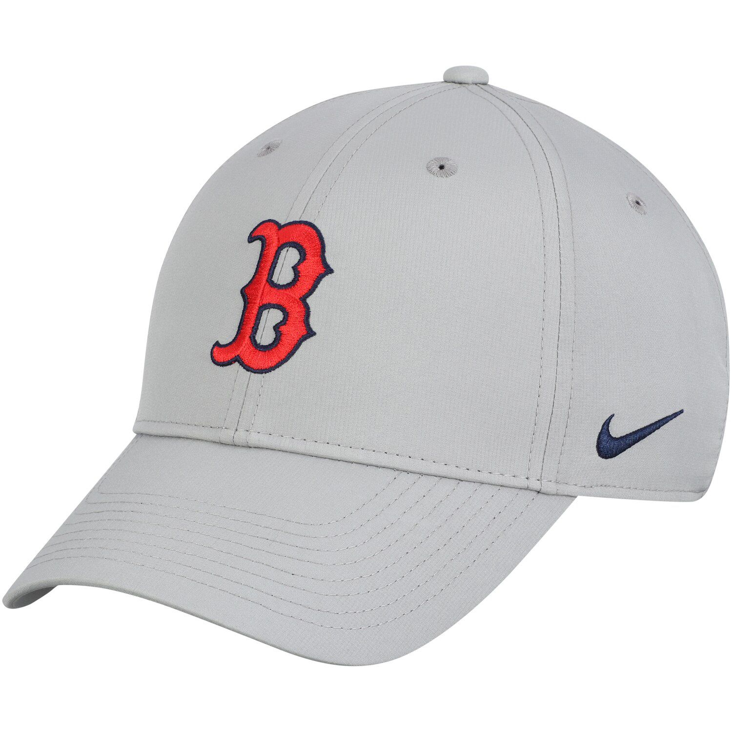 gray red sox hat