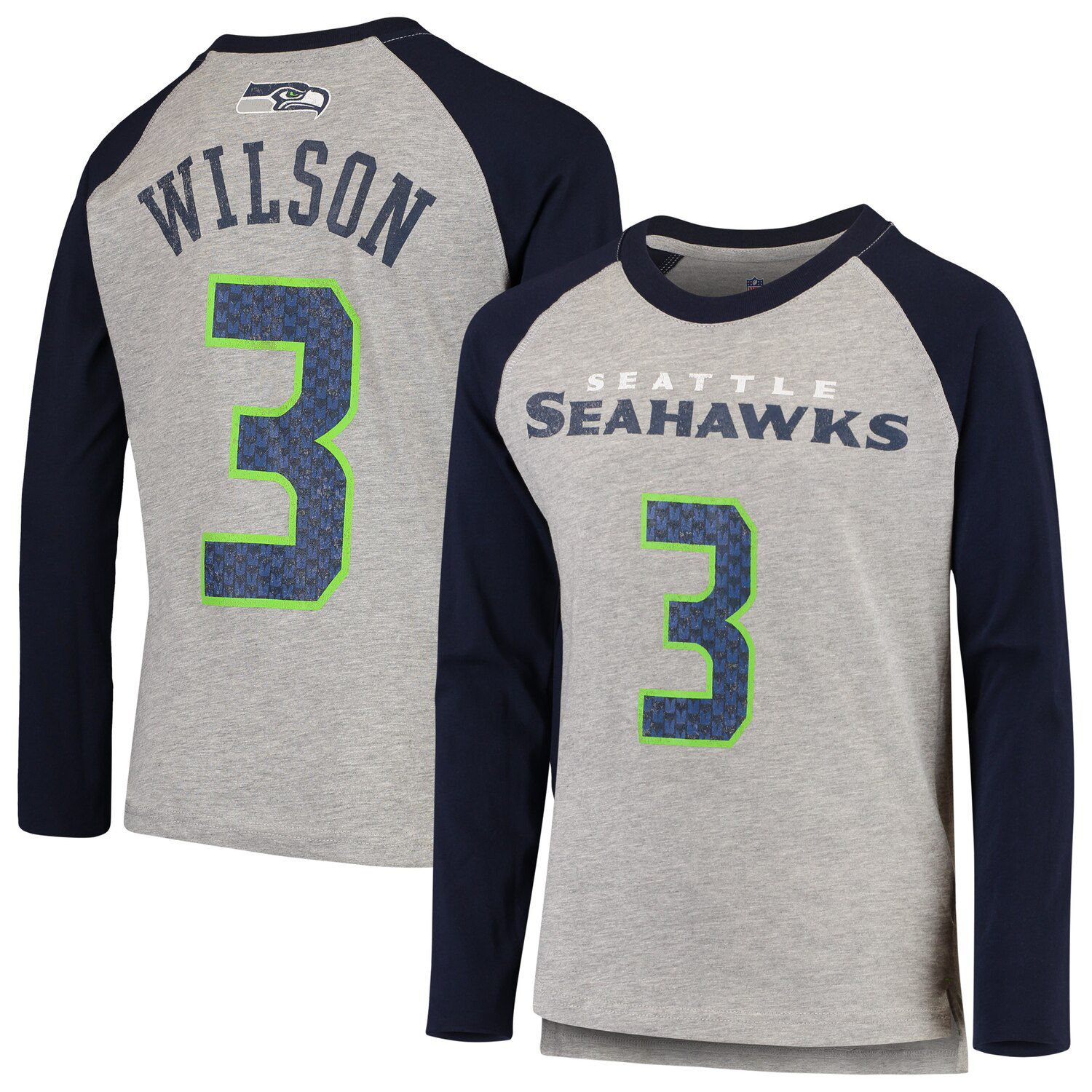 gray russell wilson jersey