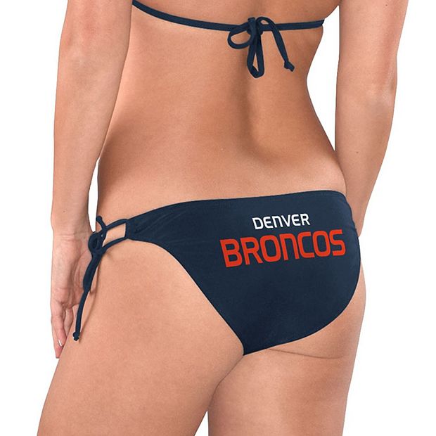 Women's G-III 4Her by Carl Banks White/Navy Denver Broncos First