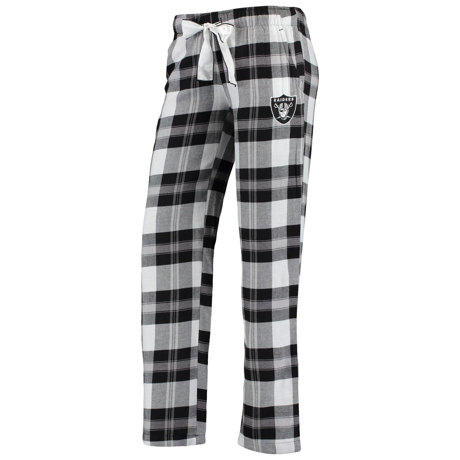 plus size black and white plaid pants