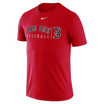 MLB Men's Boston Red Sox Nike Practice T-Shirt - White