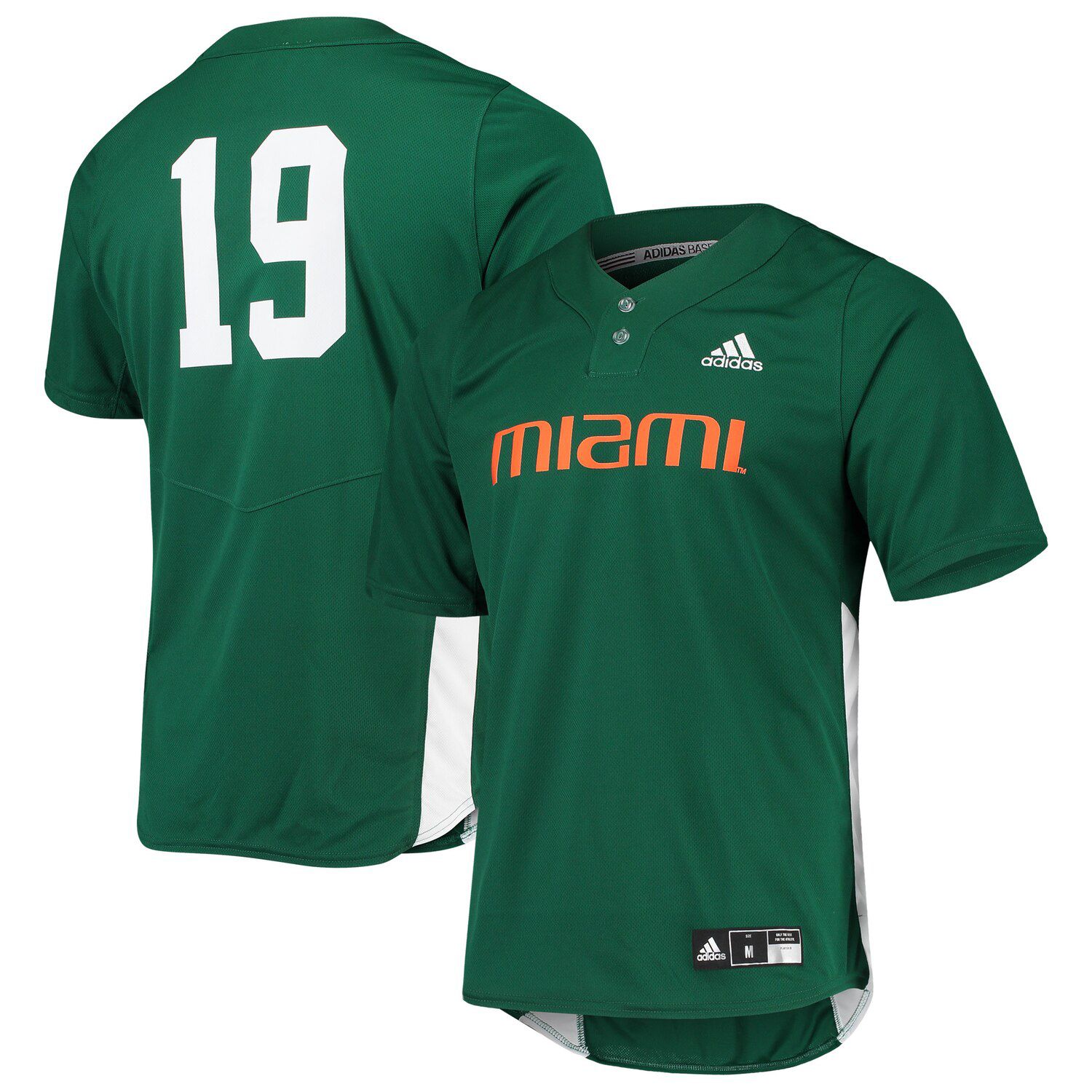 miami hurricanes baseball jersey adidas