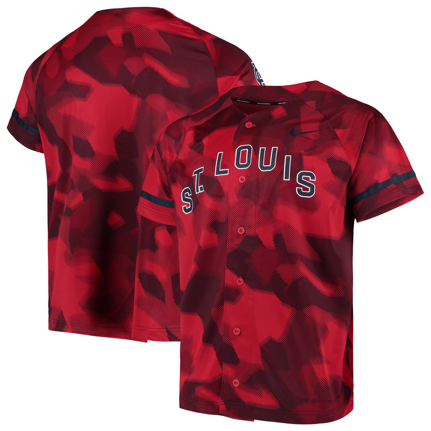 red camo nike shirt