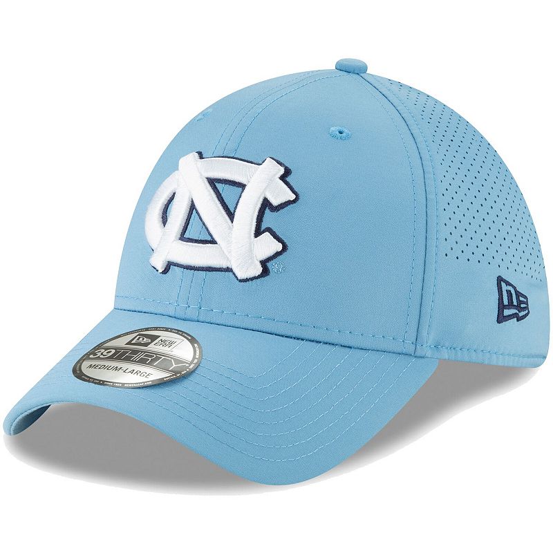 UPC 193324003366 product image for Men's New Era Carolina Blue North Carolina Tar Heels Perforated Play 39THIRTY Fl | upcitemdb.com