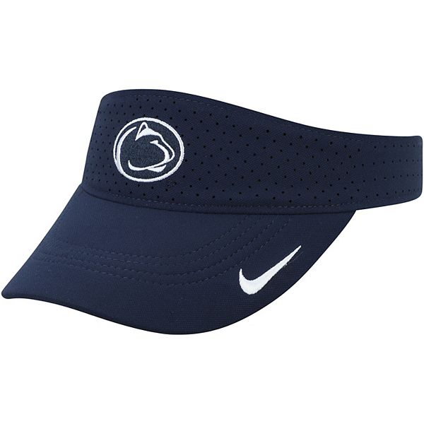 nike visor navy blue