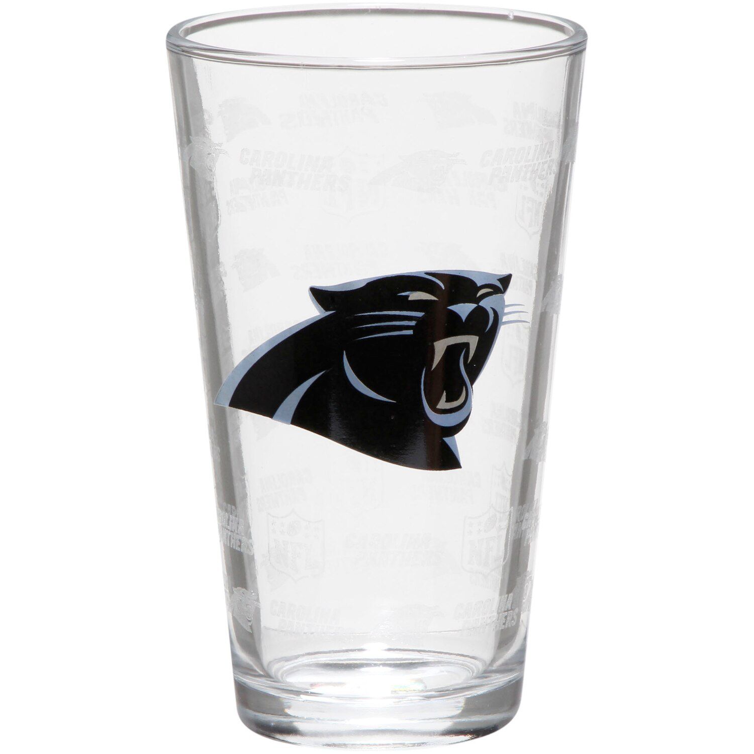 Image for Unbranded Carolina Panthers 16oz. Sandblasted Mixing Glass at Kohl's.