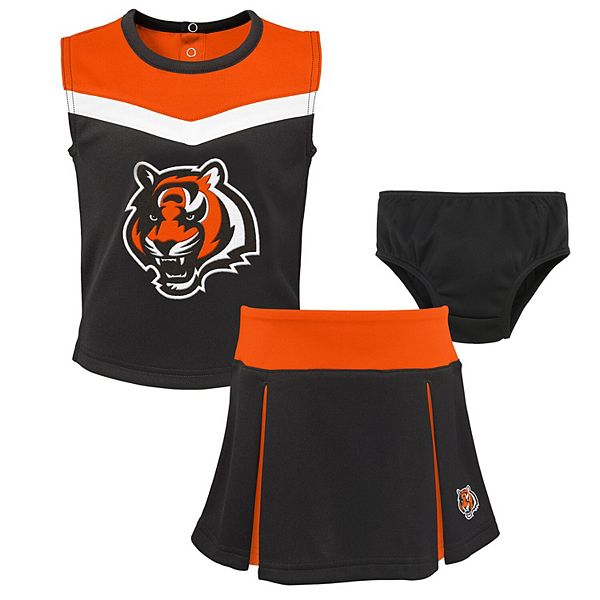 infant bengals cheerleader outfit