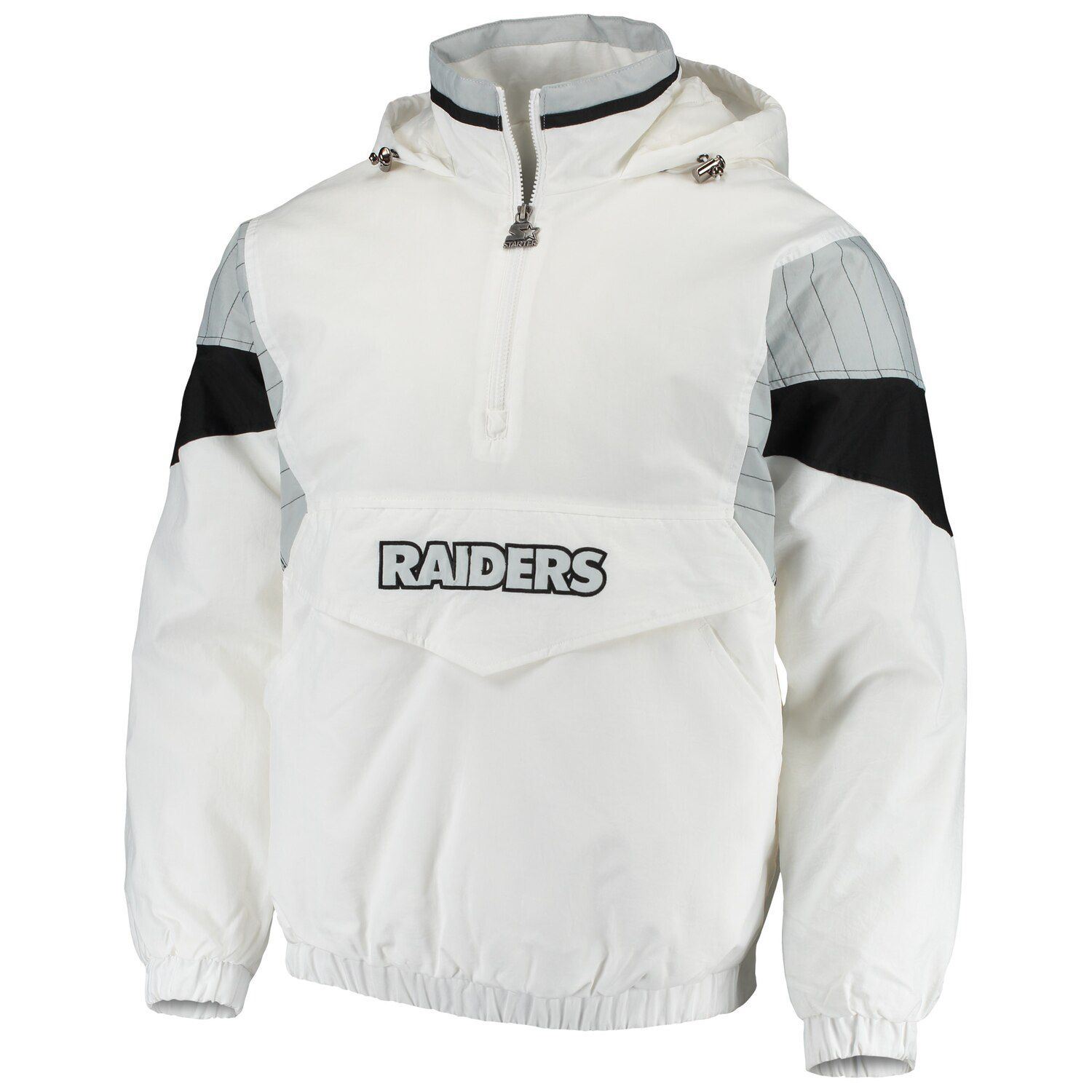 white raiders jacket