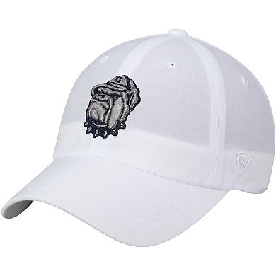 Men's Top of the World White Georgetown Hoyas Staple Adjustable Hat