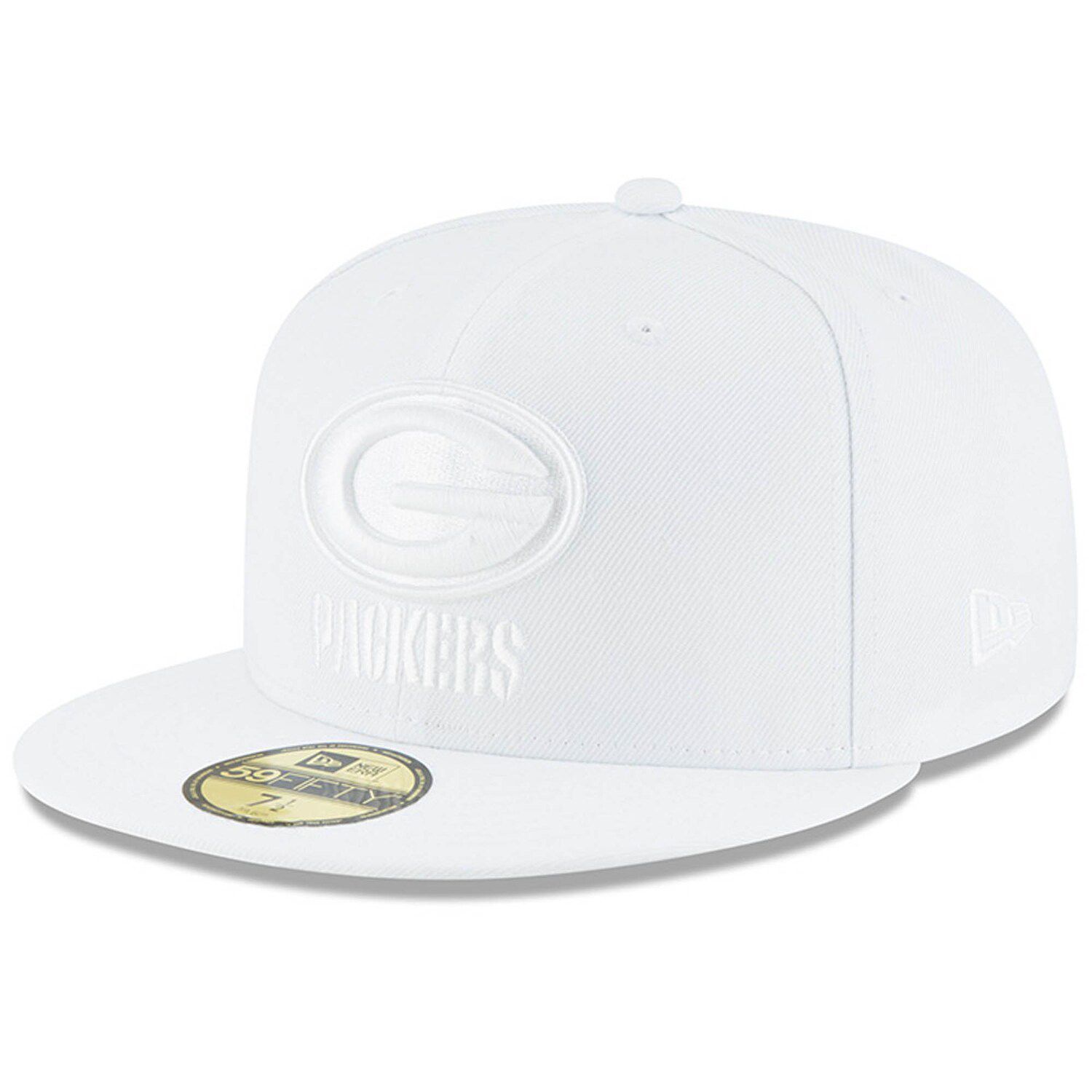 Green Bay Packers New Era Omaha 59FIFTY Fitted Hat - Gold