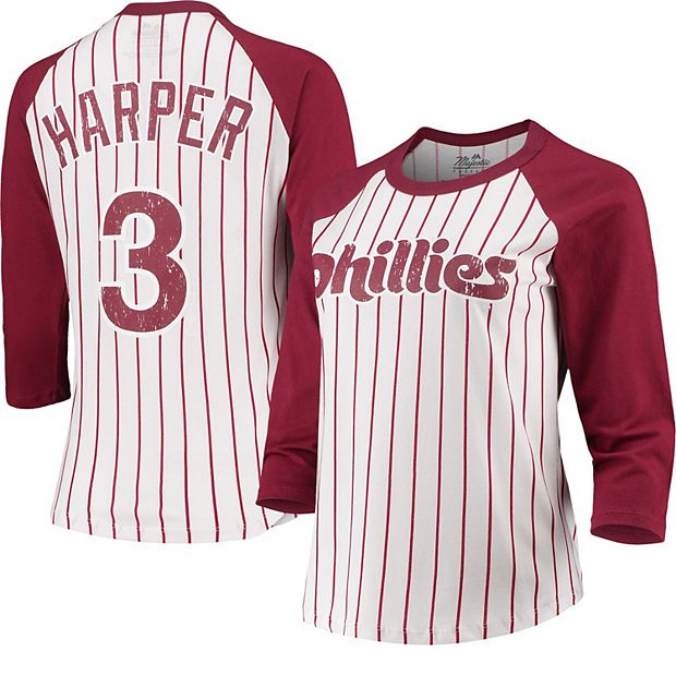 Youth Nike Bryce Harper Red Philadelphia Phillies Player Name & Number  T-Shirt