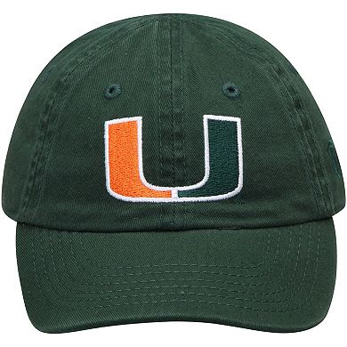 Infant Top of the World Green Miami Hurricanes Mini Me Adjustable Hat